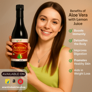 aloe vera with lemon juice 500ml