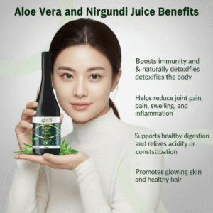 aloe vera and nirgundi juice 500ml
