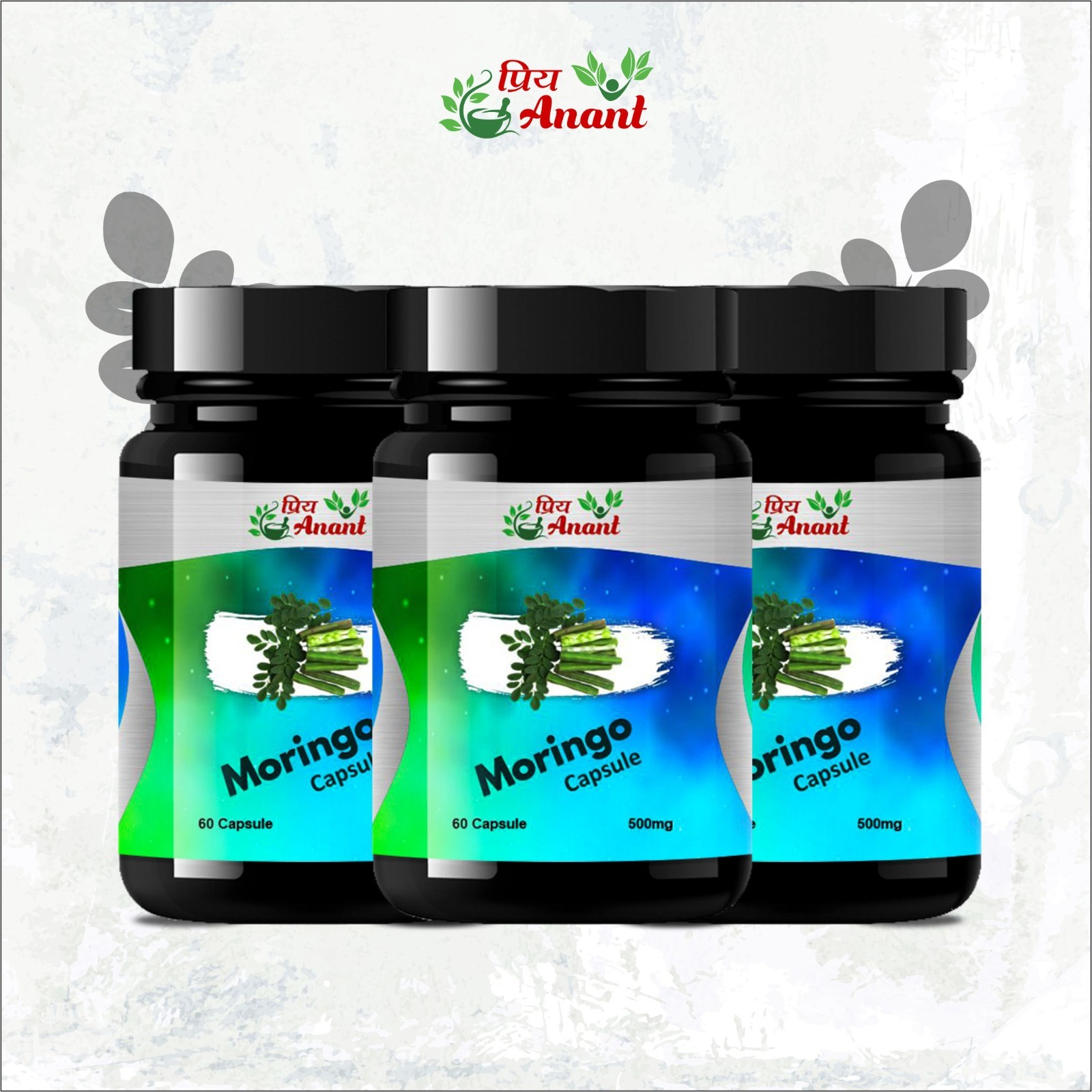 moringa capsules 60 pack